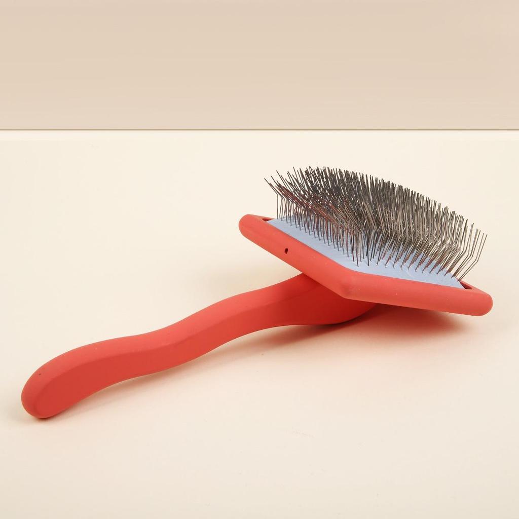 Custom Pet Hair Brush for Shedding and Fluffing - Fine Needle Air Cushion Comb for Dogs & Cats