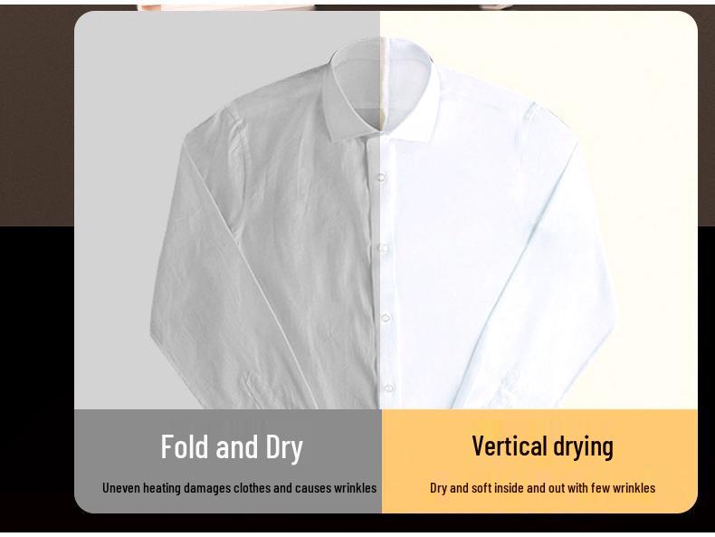 Compact Multifunctional Shoe and Clothes Dryer with Timer and Sterilization