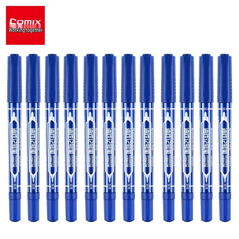 COMIX MK804 Double-Tip Marker Pen