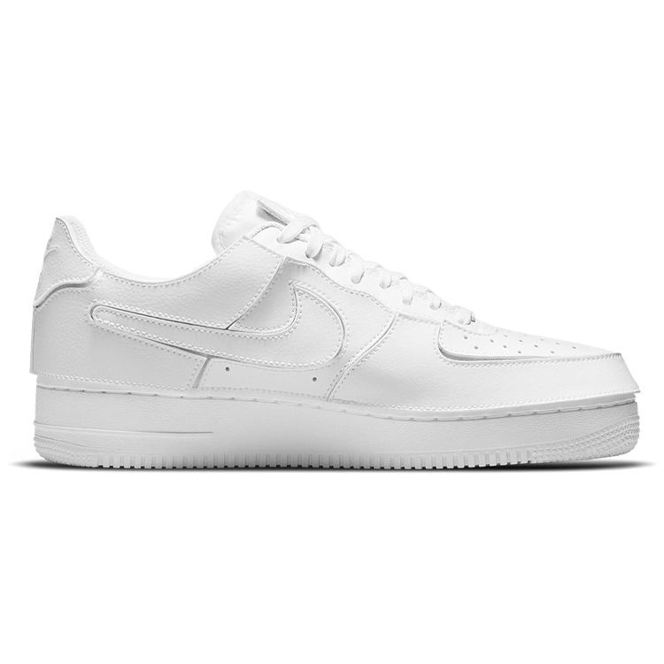 Nike Air Force 1/1 White Black Unisex Sneakers CV1758-100
