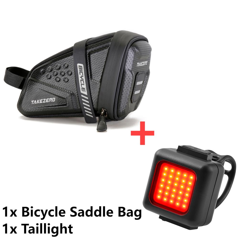 Bike Saddle Bag Seat Bag Bike Bag Under Seat 1L Bicycle Bag Cycling Accessories Storage Pouch Bike Wedge Pack for Bicycle