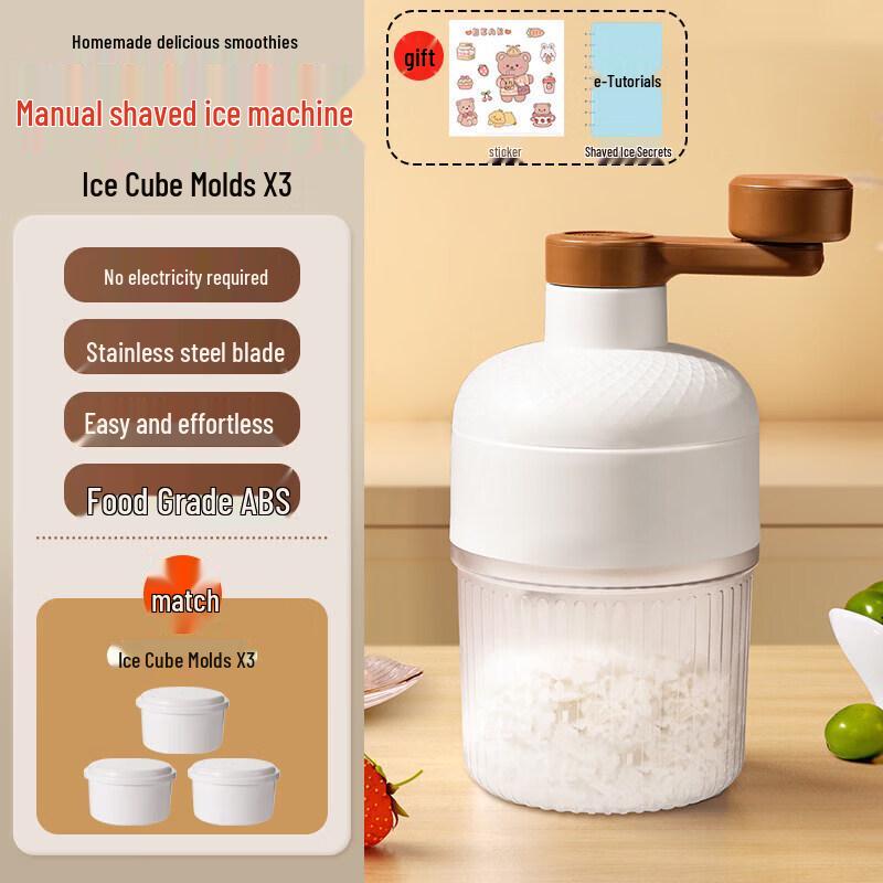 Qiwei Manual Ice Shaver & Crusher