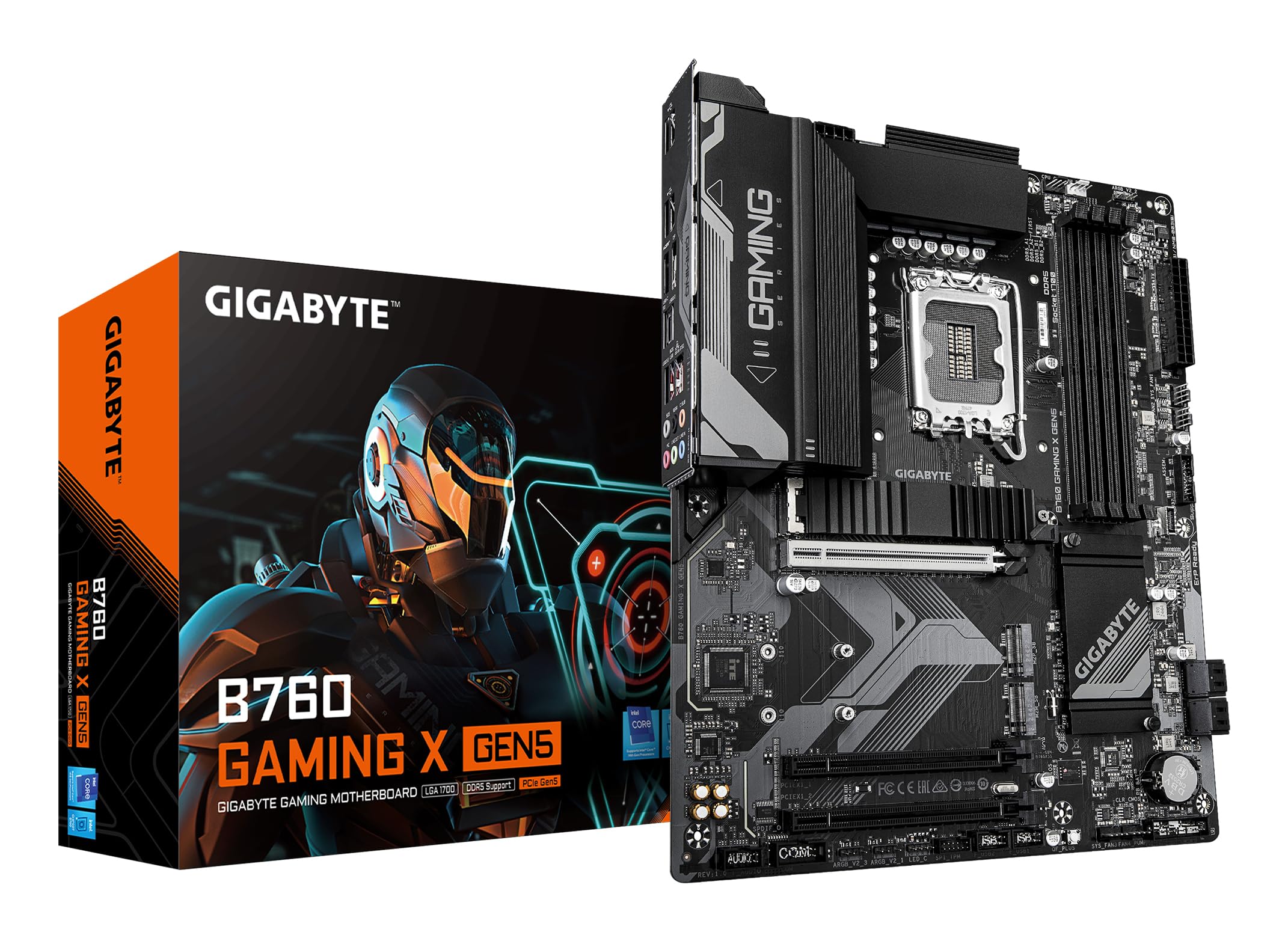 

GIGABYTE B760 GAMING X GEN5 ATX Motherboard MB6760