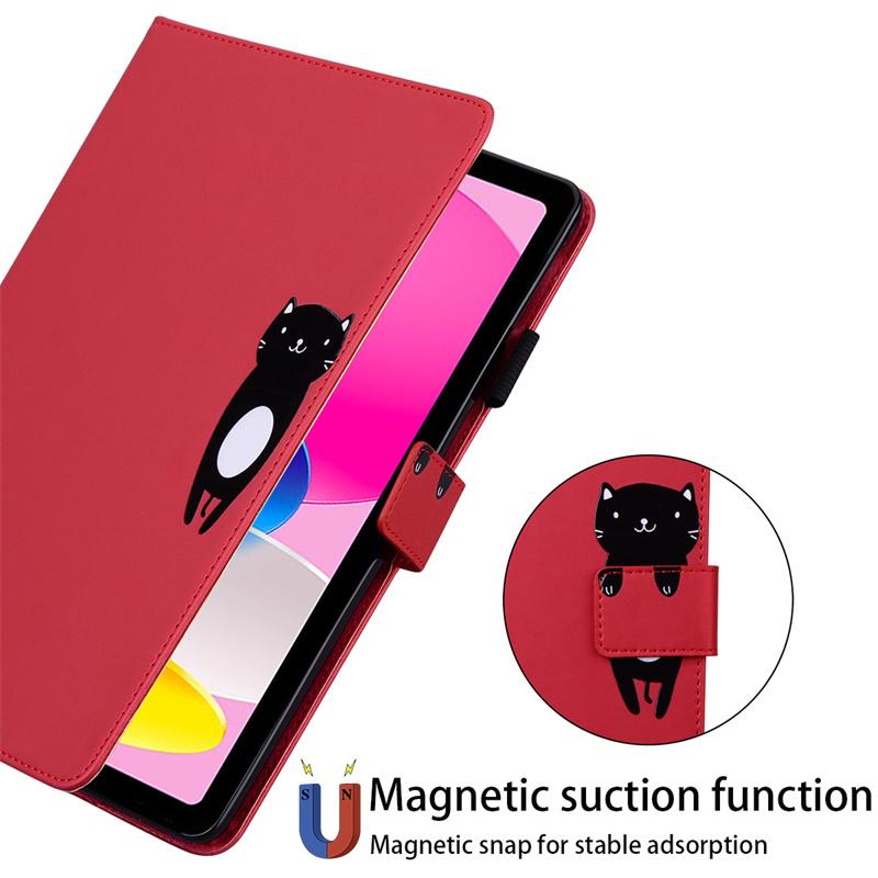 Coque For IPad A16 Case 2025 Magnetic Book Wallet Stand Cute Tablet Cover For Funda IPad 11 10 11th Generation Case Kids