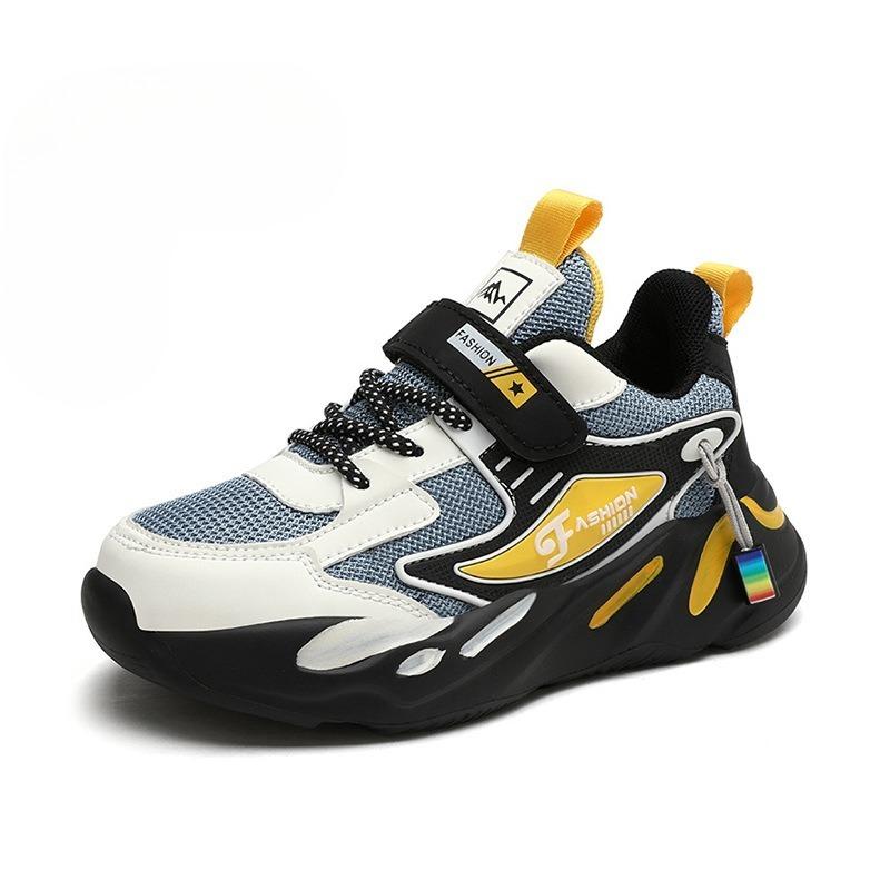 Boys' Sports Shoes - Spring and Autumn Mesh Breathable Versatile Casual Shoes