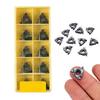 10Pcs 6mm 16ER AG55 Carbide Threading Inserts CNC Lathe Turning Blade Tool