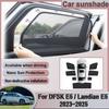 Car Mesh Sunshade For DFSK E5 Accessories Landian E5 NEV 2023 2024 2025 Magnetic Window Sun Shade Visor Curtains Car Accessories