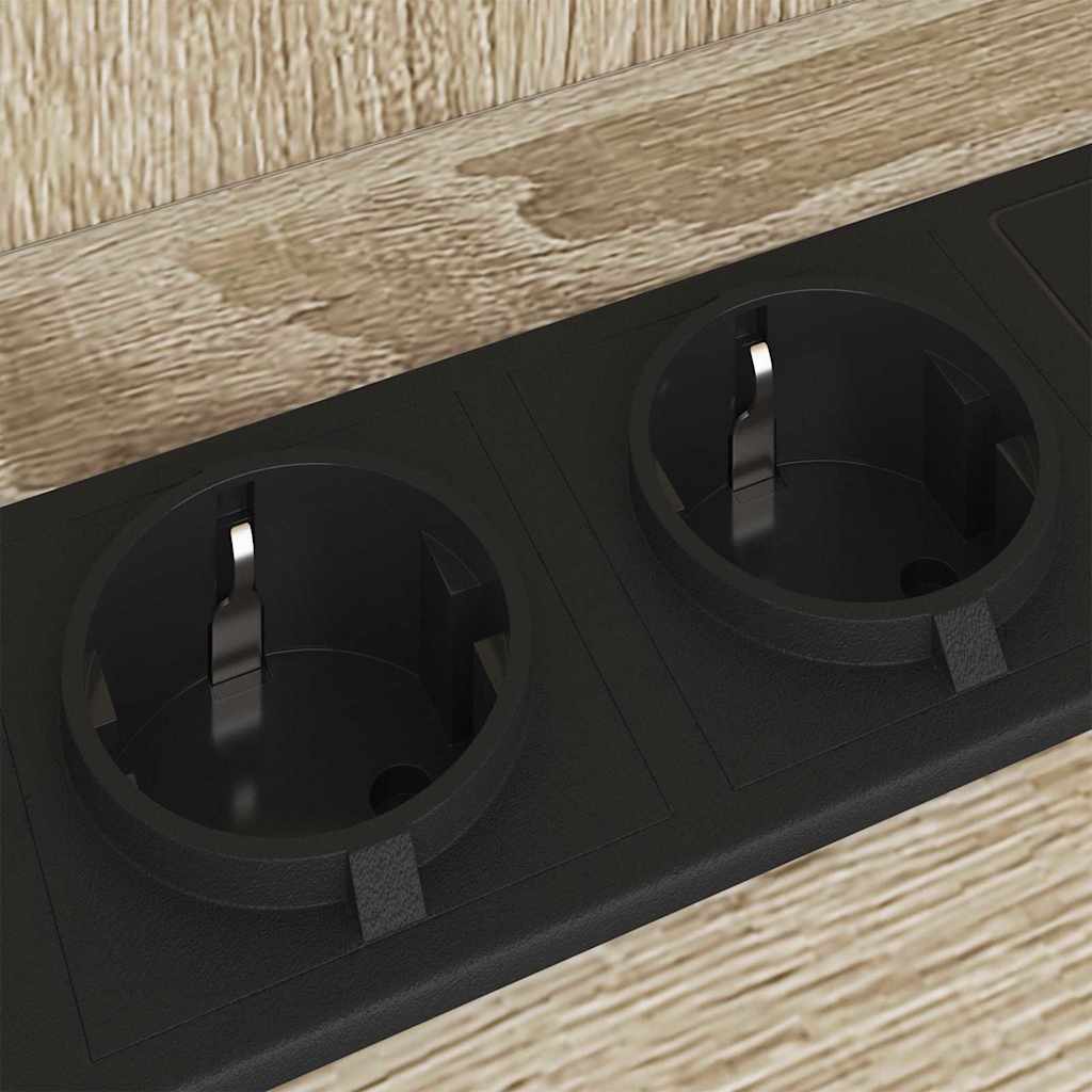 Nightstand Sonoma Oak 55 X 31 X 76 Cm Particleboard