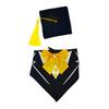 Easter Goose Outfit Graduation Bees Ladybug Clothes Set for Standard Lawn Goose 23" Spring Summer Happy Easter Bunny Porch Goose Sign Garden