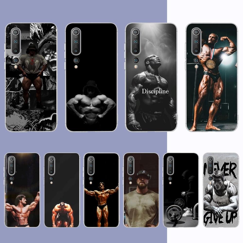Gym Fitness Bodybuilding Phone Case for Samsung S21 A10 for Redmi Note 7 9 for Huawei P30Pro Honor 8X 10i Cover