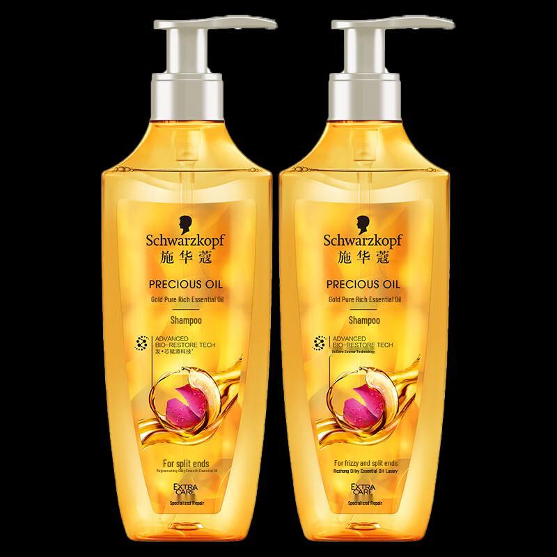 

Schwarzkopf Gold Pure Essential Oil Repairing Shampoo 800ml Duo
