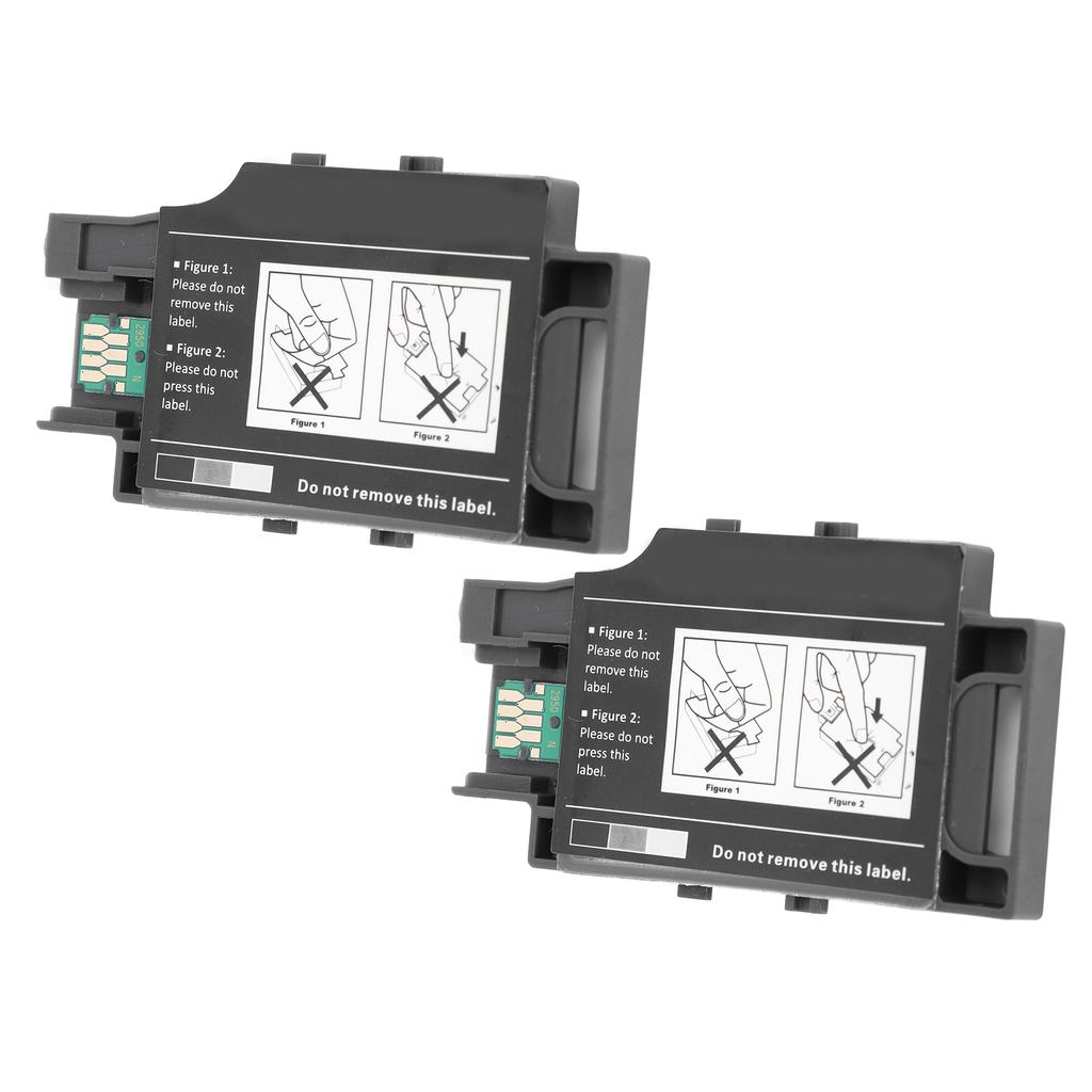 2Pcs Ink Maintenance Box Easy Ink Refilling Waste Ink Box for WF 100 WF 100W PX S05B S05W C13T295000 T295000