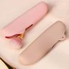 Makeup Sponge Holder Compact Organizer with Air Circulation Sponge Non-Slip Bottom Size Silicone Box Quick Drying