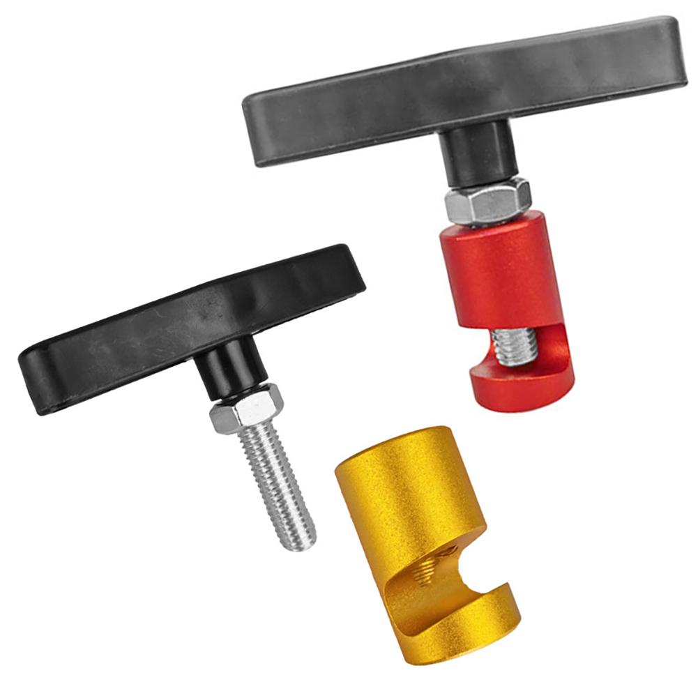 1pcs Car Hood Anti-clamping Device For Stable Lift Bar Support Secure Trunk Strut Replacement Red Gold Color