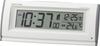 RHYTHM Alarm Clock, Radio-Controlled, Automatically Illuminates In Darkness, White, 6.7 X 16 X 4.5 Cm, 8RZ216SR03