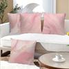 Pink Marble Texture Pattern Printing Pillowcase Living Room Sofa Cushion Cover Modern Fashion Home Bedroom Room Decoration