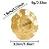 1/5 Stück Echtvergoldeter Cabochon-Ring Rund Oval Leere Tablettbasis Edelstahlringe Für Damen Herren Handgefertigte Emaille-Accessoires