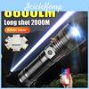 Rechargeable 8800lm 2000m Flashlight Long Range Ultra Powerful Torch Light High Power Led Flashlights Usb Lamp Lantern
