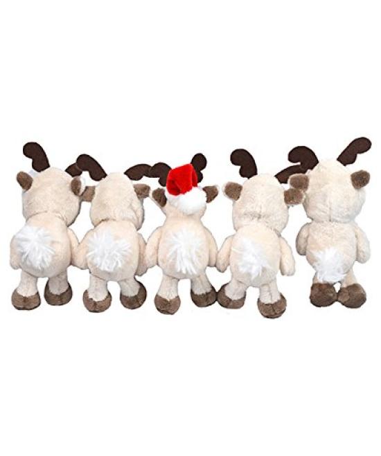 NICI Shaun the Sheep Keyring Shaun Santa 10cm