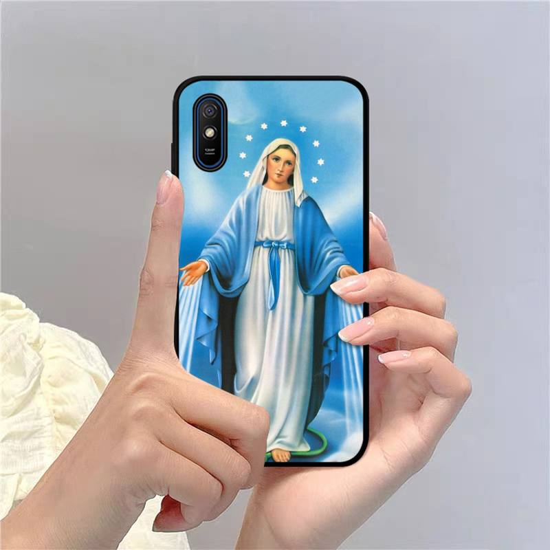 Custodia per telefono Vergine Maria e Cristo per Redmi 9A 8A 7A 7 6A 5A 5 Plus 4X S2 GO K20 K30 6 Note 8 9 Pro Cover