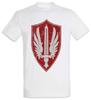 Silver Spar Squadron Patch T-Shirt Top Battlestar Fun Kara Galactica Space Ship
