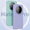 For Huawei Mate 60 Solid Color Case TPU Original Liquid Silicone Phone for Huawei Mate 60Pro 60 Pro Cover Anti-knock Accessories