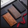 Men's Retro Ultra-Thin Long Wallet with Multi-Card Slots and Large Capacity