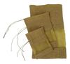 Darling Souvenir Gray 20 Wedding Burlap Favor Bags Drawstring Storage Pouch Gift Bag Wedding Jute Sack Art Crafts -7 x 5