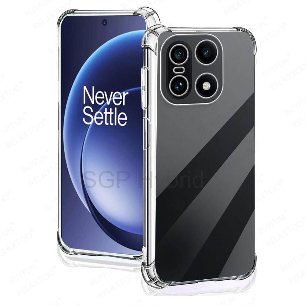 

Armor Shockproof Case For OnePlus 15 5G Global Clear Silicone Soft TPU Phone Cover OnePlus15 One Plus 15 Transparent Funda Coque One Plus 15 прозорий
