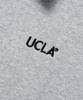 UCLA Damen passendes Kapuzen-Fleece-Sweatshirt [M-Grau(51)](Uyblt51_51)