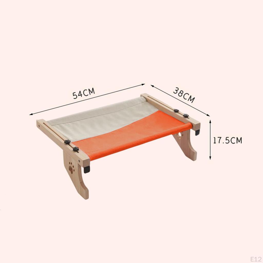 Adjustable Cat Window Perch for Indoor Resting and Climbing