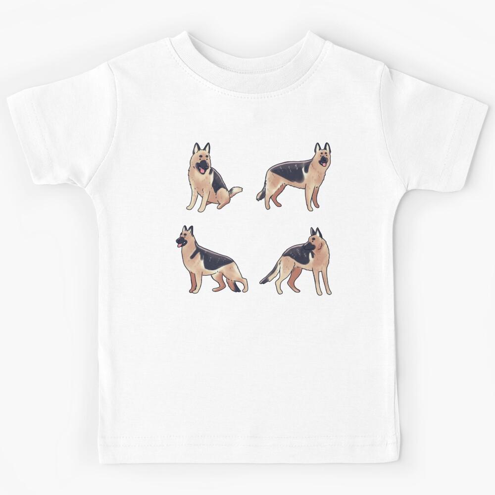 German shepherd pack Kids T-Shirt 120
