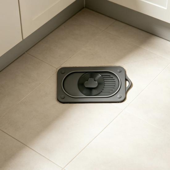Floor Drain Cover Anti-Slip Anti-Splash Anti-Odor Double-Layer Easy Installation Silicone Bathroom Double-layer Drain Filter