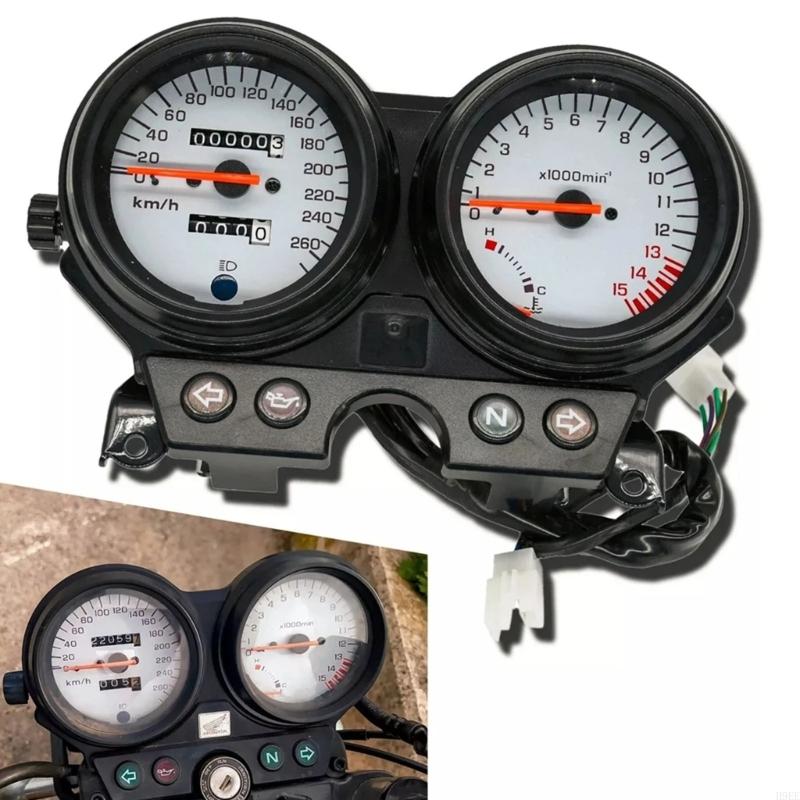 Digital Dashboard Cluster Accurate Speed & Distance Readings for CB600 Motorbike H9EE