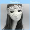 Queen Style Lace Mask For Costume And Party Decor Woven Fabric Design For Adults And Teens