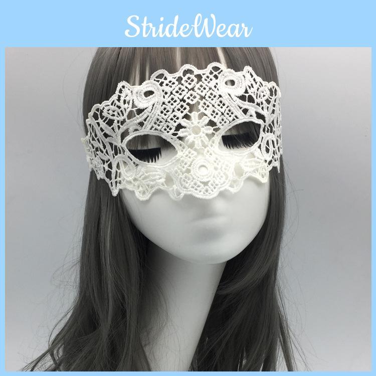 Queen Style Lace Mask For Costume And Party Decor Woven Fabric Design For Adults And Teens