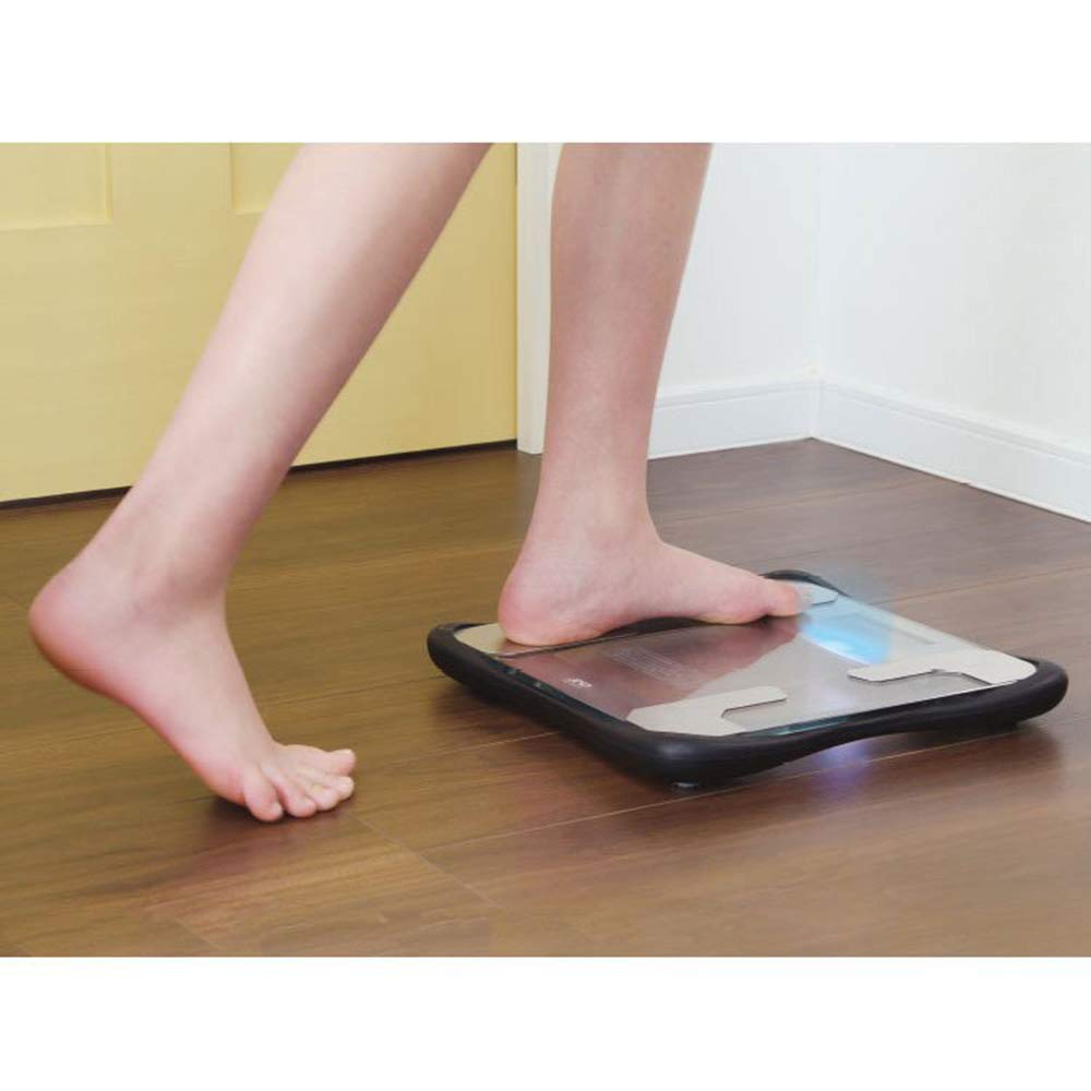 Body Composition Meter Smartphone Bluetooth 50g White Compatible with 5 Users Equipped with Tanita Algorithm A&D UC-421BLE