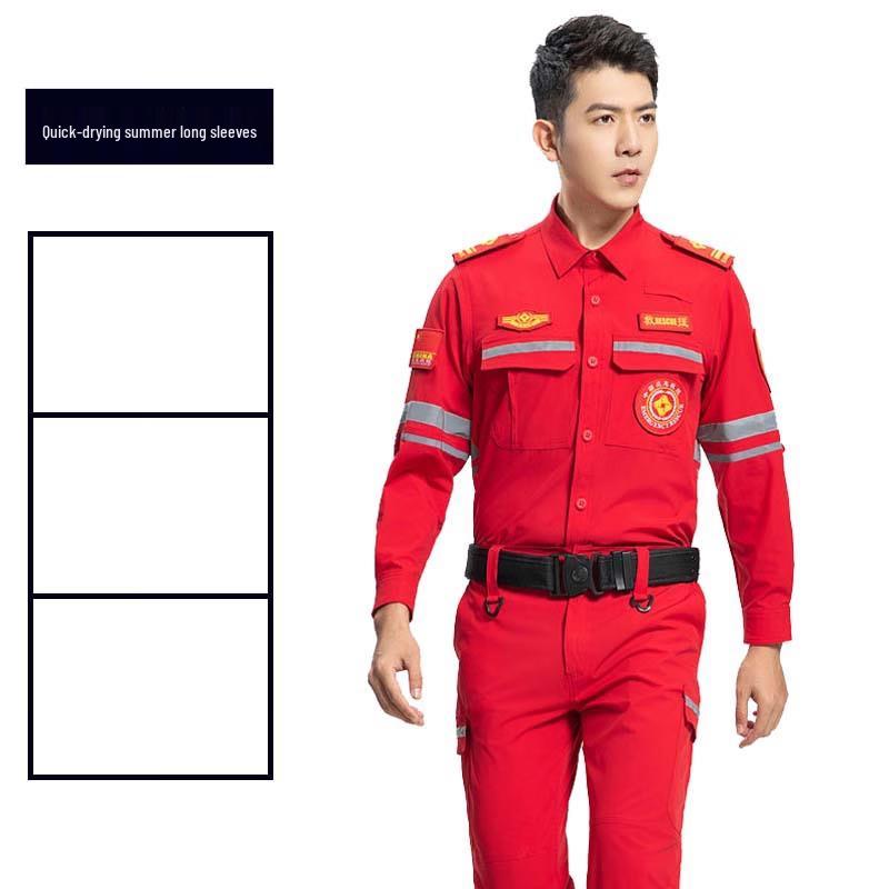 Chengyou Long-Sleeve Emergency Rescue Workwear 185