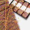 100g Fancy Yarn for Knitting Tricot Cotton Blended Worsted Crochet Thread Crochet Rainbow DIY Sweater Hats 3MM Puffy Warm Yarn