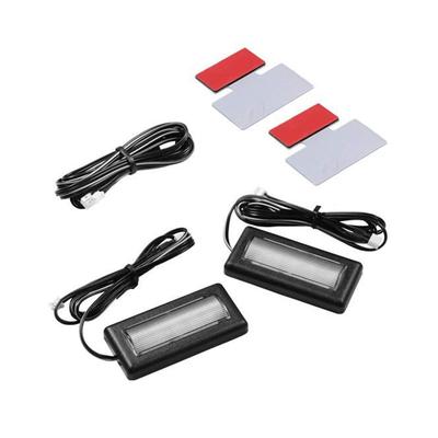 [Aemon Online Exklusiv] Fußraumleuchte LED-Steuereinheit Dediziert 3-reihige Flach-LED Weiß (Für Rücksitz) EK271