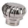 Chimney Rotating Ventilator Cap Stainless Steel Anti Downdraught Chimney Cap With Clamp Thickened 150 Type