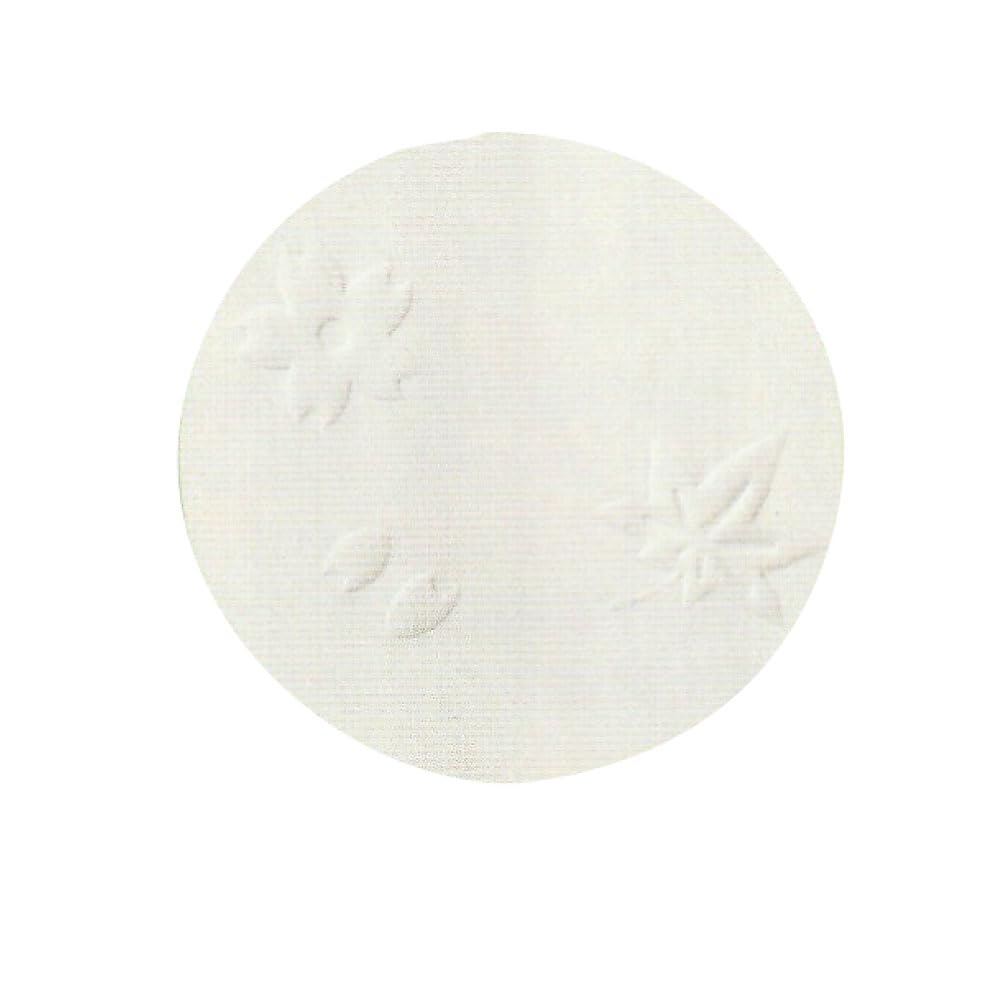 Relief Kaishi (Japanese paper) with Cloud Brocade Design, Cherry Blossom and Maple Leaves, 1 roll (30 sheets) x 3 rolls