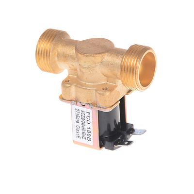 3/4" Npsm Dc Mässing elektrisk magnetventil Vatten Luft Normalt stängda ventiler
