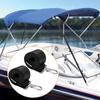 Weatherproof Boat Top Awning Straps Marine Webbing Strap Adjustable With Loop Stainless Steel Snap Hooks For Canopy Canoe