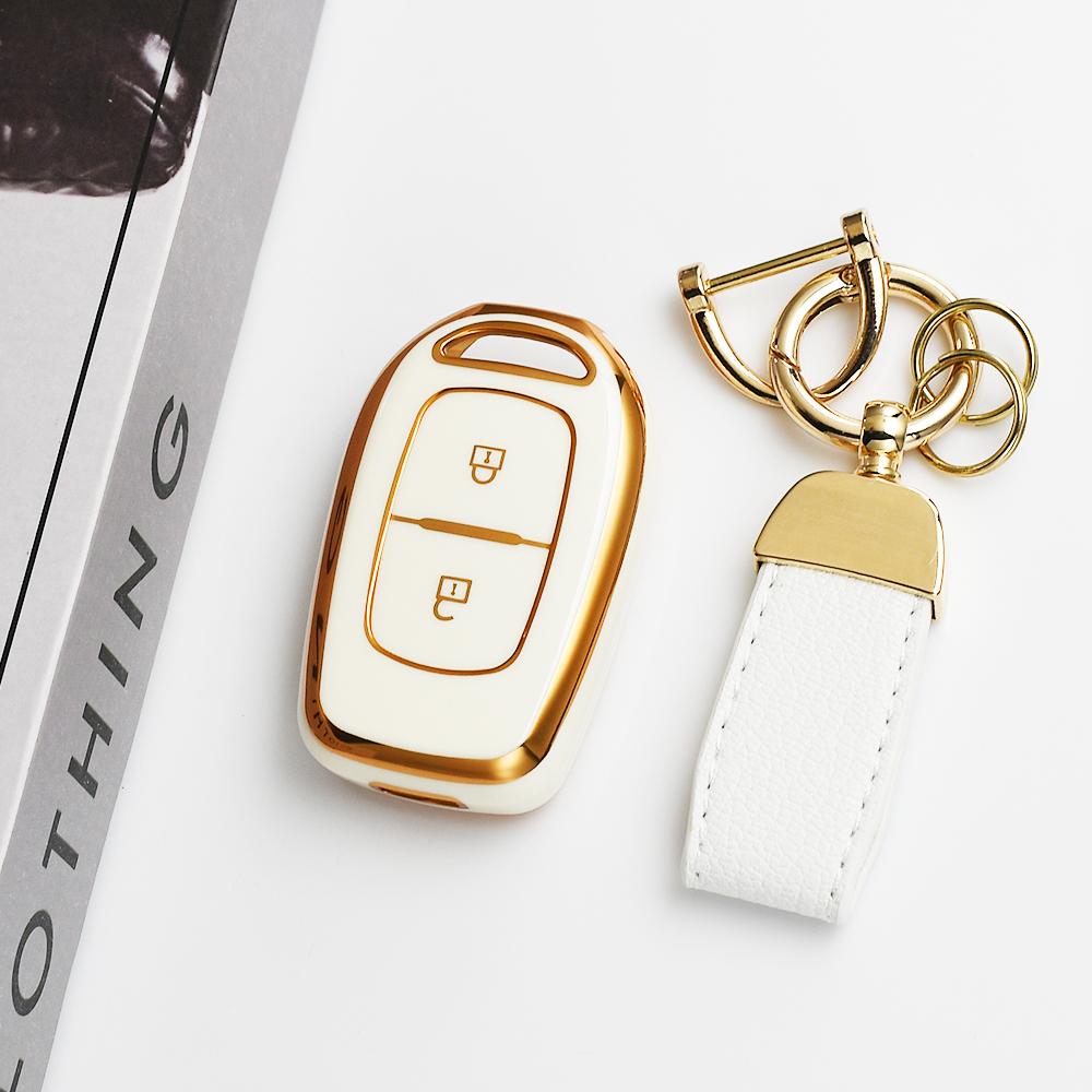 2/3 Buttons Remote Shell Fob Holder Car Key Cover Case Holder for Renault Duster Logan Laguna Scenic Master Megane Dacia Dokker