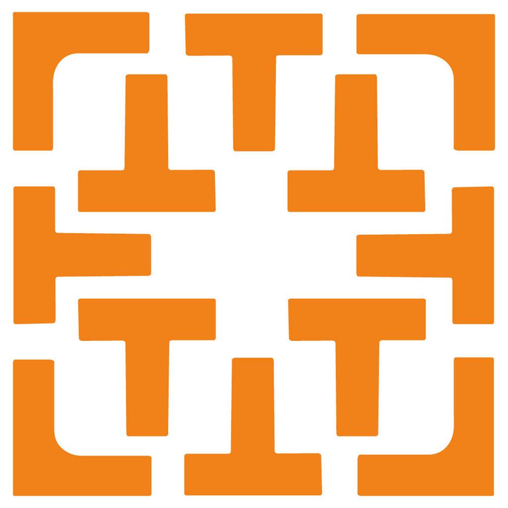 Pickleball Court Line Markers Temporary Pickleball Lines Throw Down Markers for Outdoor Indoor Tennis Badminton