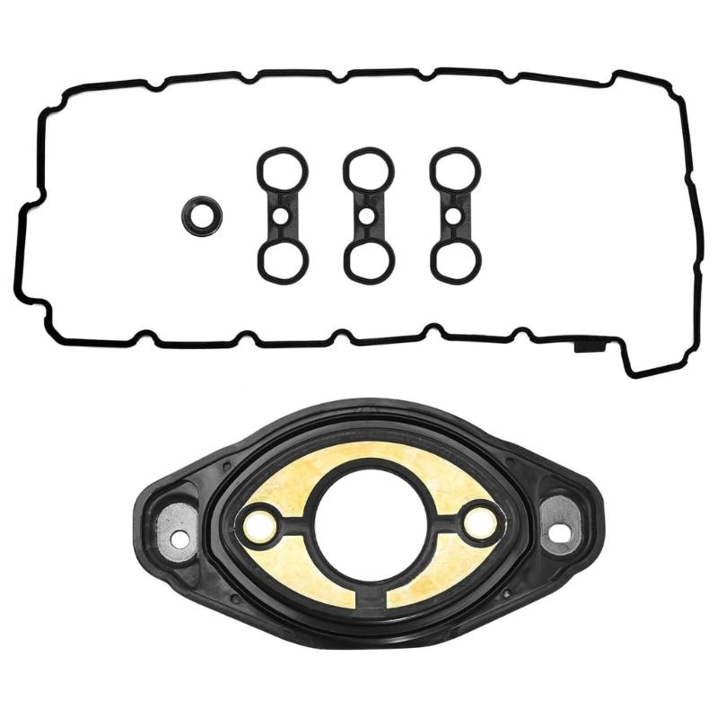Engine Valves Cover Gasket Set 11127582245 11127552280 11127528242 for E87 E90 E92 E93 F10 E64 E63 Replacement Gasket