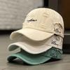 1pc of Retro Torn Baseball Cap, Faded And Worn, Featuring Letter Embroidery, Suitable for Both Men And Women, Perfect for Hip Hop And