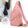 Women's 2022 Korean Style Crossbody Chest Bag - Sporty Oxford Cloth Front Bag for Street Wear