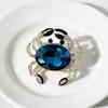 Baroque Luxury Vintage Crab Design Brooch For Men And Women Jewelry Accessories For Wedding Holiday Party Gift